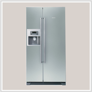 Tủ lạnh Bosch HMH.KAN58A75  | Tủ lạnh Side by side 531L, lấy đá ngoài, mặt inox, Series 6